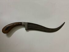 Rosewood 1901 Antique Vintage Dagger Tulwar Damascus Old Rare Collectible picture