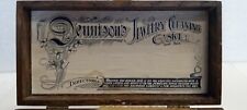 ANTIQUE 1800'S DENNISON's JEWELRY CLEANING CASKET COMPLETE picture