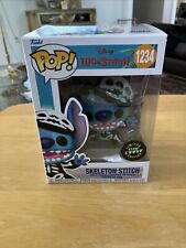Lilo & Stitch Skeleton Stitch Funko Pop - EE Exclusive (Chase) Mint Ships Free picture