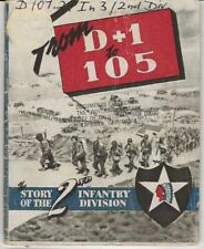 WWII Wartime Printed 2nd Division Unit History Booklet picture