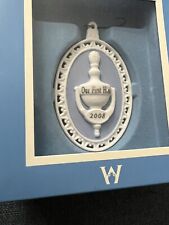 NIB WEDGEWOOD ORNAMENT  “OUR FIRST HOME 2008” picture
