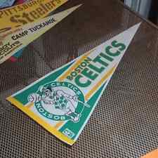 Vintage boston celtics green  pennant picture