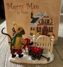 Merry Mice by Pipka Christmas Joey Resin 2004 Prizm #40083 Cardinal Snow picture