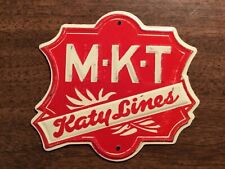 vintage MKT Katy Lines RR cereal box mini tin plate picture
