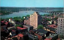 Harrisburg PA M.Harvey Taylor Bridge View From Hotel Harrisburger Postcard 6G picture