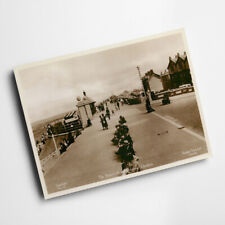 A3 PRINT - Vintage Lancashire - The Promenade and Columns, Cleveleys picture