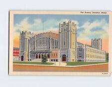 Postcard The Armory, Lewiston, Maine picture
