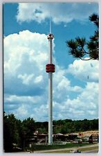 Wisconsin Dells WI~Fort Dells Totem Tower~Dells Country Amusement Park~1968 PC picture