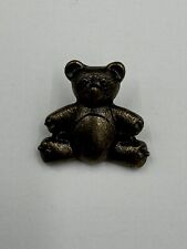 Vintage Miniature Teddy Bear Lapel Pin picture