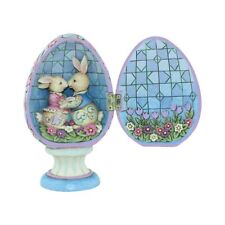 SOME BUNNY LOVES YOU*Hinged Egg*Jim Shore*FIGURINE*Spring*NIB*Easter*4056946 picture
