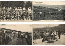 CHAMPAGNE INDUSTRY FRANCE 90 Vintage Postcards Pre-1950 (L3729) picture