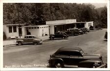 Real Photo Postcard Post Office Building in Fontana, North Carolina picture