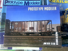 Prototype Modeler  Santa Fe 37' Covered Hopper      Western Pacific steam picture