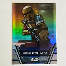 2020 Topps Star Wars Holocron Foil Base Card Emp-11 Imperial Shore Trooper picture