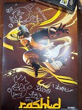SDCC 2023 EXCLUSIVE Udon Street Fighter 6 Signed Sketch Rashid Poster Nakayama picture