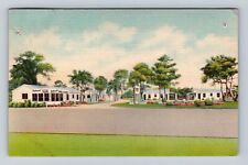 Melbourne FL-Florida, Colonial Hotel Advertising, Vintage c1948 Postcard picture