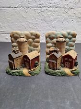 Heavy Pair Farmhouse Americana Bookends - READ picture