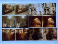 FRANCE MARINE MUSEUM 12 PORTRAITS GLASS PLATES 6x13 STEREOSCOPIC VIEWS picture