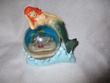 Weeki Wachee SNOWDOME Snow Globe Souvenir 1960s Vintage Mermaid florida souveni picture