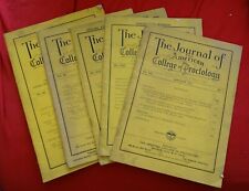 1935-1939 Journal of the American College of Proctology (5 Issues) Los Angeles picture
