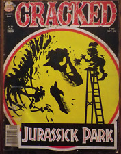 Cracked Magazine #283 - Sept 1993 - Jurassic Park Cover - Dell Comics - LOOK picture