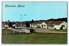 c1960 Riverlake Motel Alcoa Highway Knoxville Tennessee Vintage Antique Postcard picture