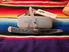 Case xx Knives Christmas Trapper Blue Color Wash Natural Bone Stainless 10597 picture