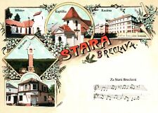 Postcard Czech Republic Stara Breclava Buildings  picture