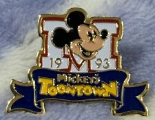 RARE 1993 Disneyland Cast Member Exclusive Mickey’s Toontown Grand Opening Pin picture