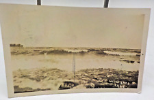 RPPC Lake Scene On Mille Lacs Lake, Minnesota Postcard 1924 Wahkon picture