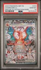 PSA 10 Charizard ex 223/197 Scarlet & Violet Obsidian Flames Graded Pokemon Card picture