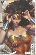 Wonder Woman #1 2023 - Artgerm Variant Signed by Tom King with COA  NM+ picture
