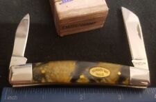 Seventy Six Falls Half Congress Knife, Black & Gold Pearloid Composite, 68047 picture