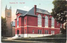 Vermont-Vergennes-City Hall-Antique Postcard picture