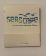 Vintage Seascape Matchbook Full Unstruck Ad Matches Souvenir Collect Resort picture