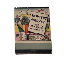 Vintage The Original Farmers Market Los Angeles Floyd's Matchbook Cover Matches picture