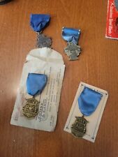 Lot Of 4 Michigan School Band And Orchestra Award Medals picture