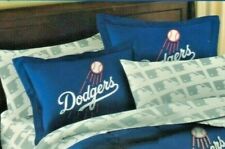 Los Angeles DODGERS Blue PILLOW SHAM SET LA Baseball Sports Bedroom Bedding picture