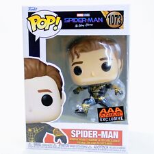 Funko Pop Marvel Spider-Man No Way Home Black & Gold Suit AAA Exclusive #1073 picture
