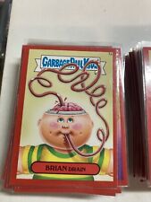 126/132 Different 2015 Gpk garbage pail kids S1 red Partial Set Clean Minus 6 picture