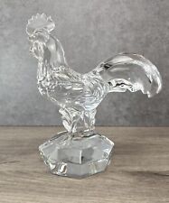Lenox fine crystal rooster art decor sculpture picture