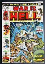 War Is Hell #1 Marvel Comics 1973 1st issue “Decision at Dawn” Nice Copy picture