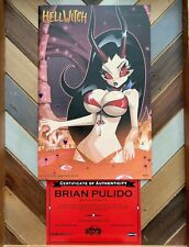 HELLWITCH Hellbourne Heartthrob 2019 VF/NM Pulido SIGNED 19/113 w COA Lady Death picture