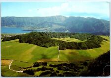 Postcard - A view of Sete Cidades Valley, São Miguel - Sete Cidades, Portugal picture