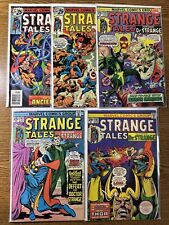 Strange Tales #182 183 184 185 186 Matvel Comics Lot Run Set Thor Loki 1979 G/VG picture
