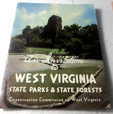1935 West Virginia State Parks & State Forests Brochure with fold-out map. picture