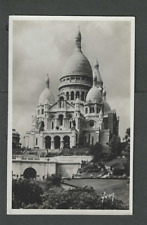 Ca 1925 Post Card France Sacred Heart Basilica Of Montmarte Built 1875-1914 picture
