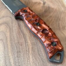 Scales compatible with ESEE-5/6 knife Bubinga wood picture