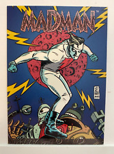 VTG MIke Allred's MADMAN Wizard Creator's Portfolio Promo Card #1 1993 B0 picture