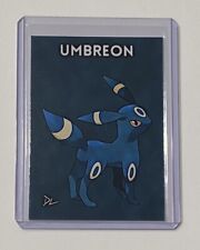 Umbreon Limited Edition Artist Signed Pokemon Trading Card 3/10 picture